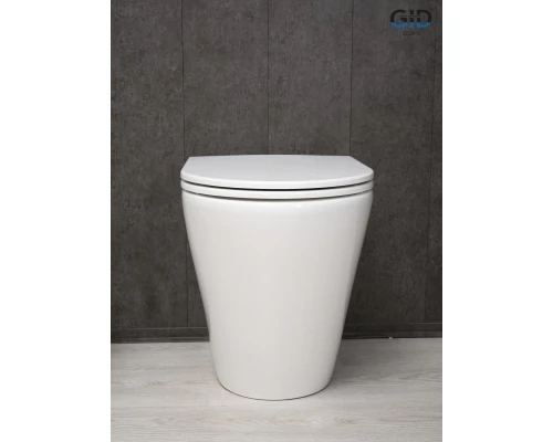Унитаз приставной Gid TRS-263 62211Y белый 52x36x41
