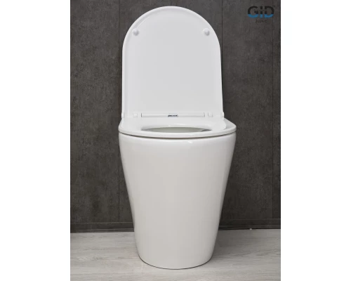 Унитаз приставной Gid TRS-263 62211Y белый 52x36x41