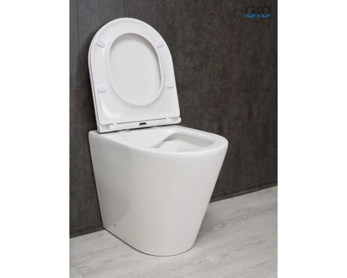 Унитаз приставной Gid TRS-263 62211Y белый 52x36x41