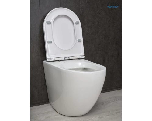 Унитаз приставной Gid TRS-269 62213Y белый 56x36.5x42