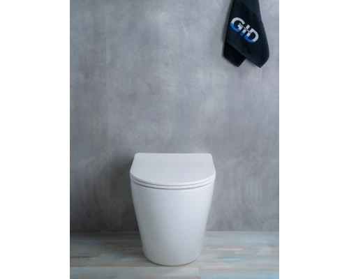 Унитаз приставной Gid TRS-269 62213Y белый 56x36.5x42