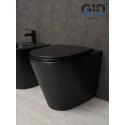Унитаз приставной Gid TRS-263BM 62212Y черный матовый 56x36x41