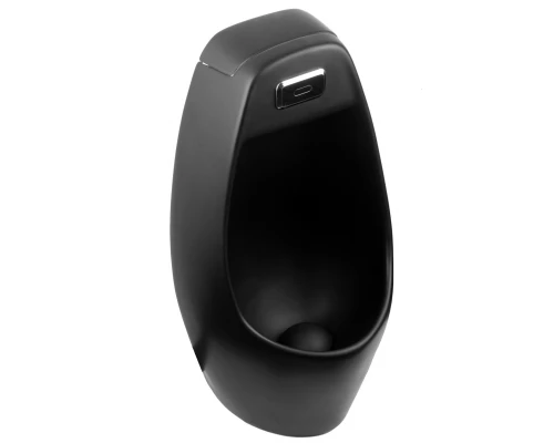 Подвесной сенсорный писсуар Gid Q9504bm 91109 черный матовый 40x35x78