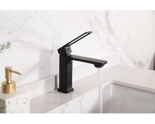 Смеситель для раковины Gid Niagara L057-BM-K L057BMK черный матовый