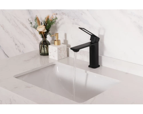 Смеситель для раковины Gid Niagara L057-BM-K L057BMK черный матовый