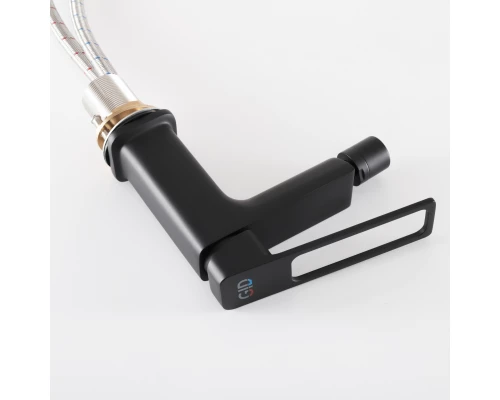 Смеситель для биде Gid Niagara L057-BM-B L057BMB черный матовый
