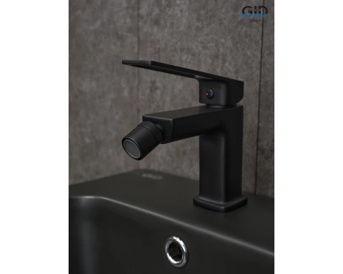Смеситель для биде Gid Niagara L057-BM-B L057BMB черный матовый