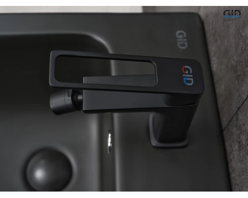 Смеситель для биде Gid Niagara L057-BM-B L057BMB черный матовый