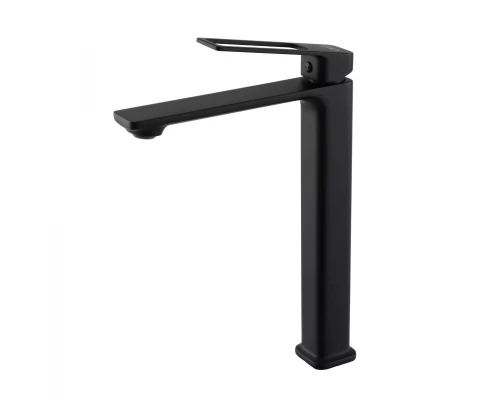 Смеситель высокий для раковины Gid Niagara L057-BM-D L057BMD черный матовый