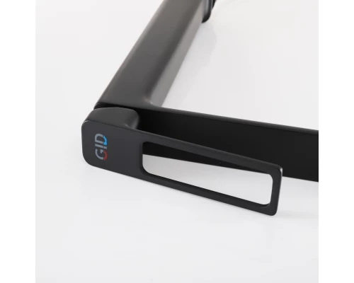 Смеситель высокий для раковины Gid Niagara L057-BM-D L057BMD черный матовый