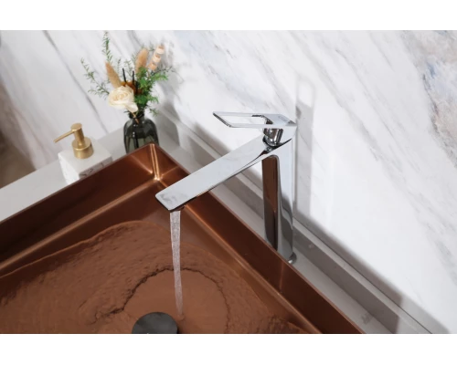 Смеситель высокий для раковины Gid Niagara L057-CH-D L057CHD хром