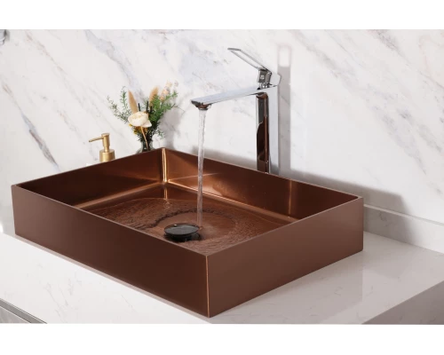 Смеситель высокий для раковины Gid Niagara L057-CH-D L057CHD хром