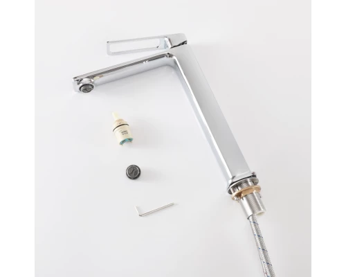 Смеситель высокий для раковины Gid Niagara L057-CH-D L057CHD хром