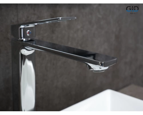 Смеситель высокий для раковины Gid Niagara L057-CH-D L057CHD хром