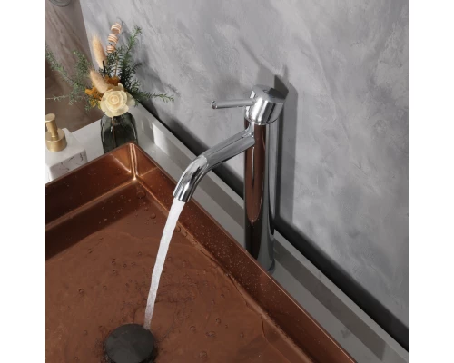 Смеситель высокий для раковины Gid Inga SS096-CH-D SS096CHD хром