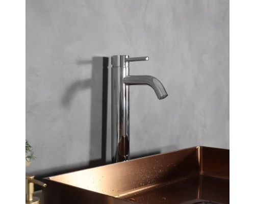 Смеситель высокий для раковины Gid Inga SS096-CH-D SS096CHD хром
