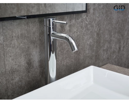 Смеситель высокий для раковины Gid Inga SS096-CH-D SS096CHD хром