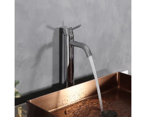 Смеситель высокий для раковины Gid Inga SS096-CH-D SS096CHD хром