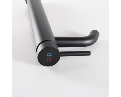Смеситель высокий для раковины Gid Inga SS096-BM-D SS096BMD черный матовый