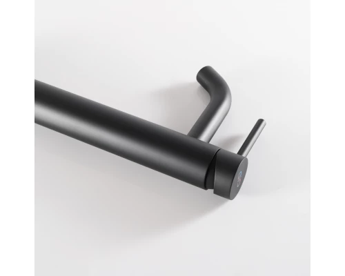 Смеситель высокий для раковины Gid Inga SS096-BM-D SS096BMD черный матовый