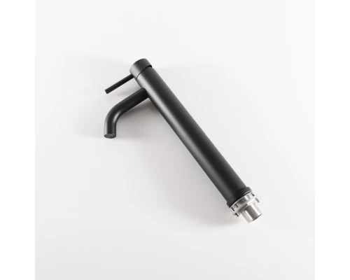 Смеситель высокий для раковины Gid Inga SS096-BM-D SS096BMD черный матовый