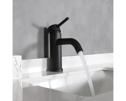 Смеситель для раковины Gid Inga SS096-BM-K SS096BMK черный матовый