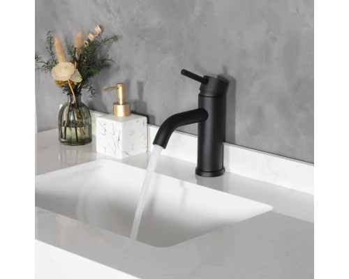 Смеситель для раковины Gid Inga SS096-BM-K SS096BMK черный матовый