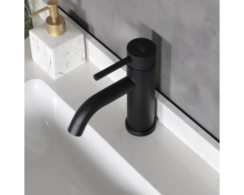 Смеситель для раковины Gid Inga SS096-BM-K SS096BMK черный матовый