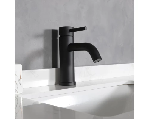 Смеситель для раковины Gid Inga SS096-BM-K SS096BMK черный матовый