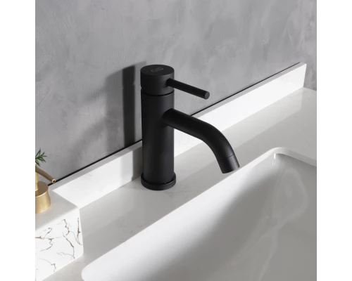 Смеситель для раковины Gid Inga SS096-BM-K SS096BMK черный матовый