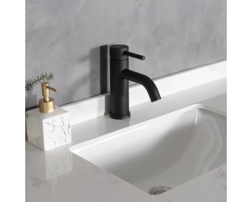 Смеситель для раковины Gid Inga SS096-BM-K SS096BMK черный матовый