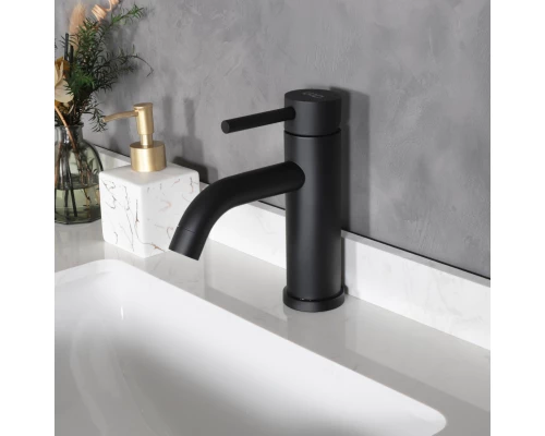 Смеситель для раковины Gid Inga SS096-BM-K SS096BMK черный матовый