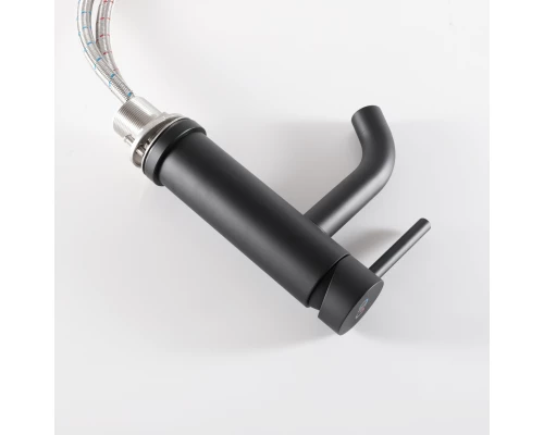 Смеситель для раковины Gid Inga SS096-BM-K SS096BMK черный матовый