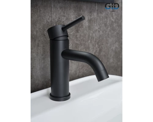 Смеситель для раковины Gid Inga SS096-BM-K SS096BMK черный матовый