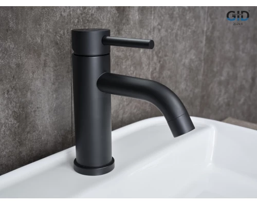 Смеситель для раковины Gid Inga SS096-BM-K SS096BMK черный матовый