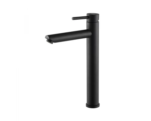 Смеситель высокий для раковины Gid Berlin SS080-BM-D SS080BMD черный матовый