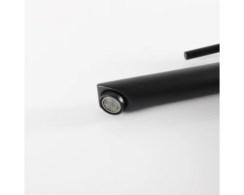 Смеситель высокий для раковины Gid Berlin SS080-BM-D SS080BMD черный матовый