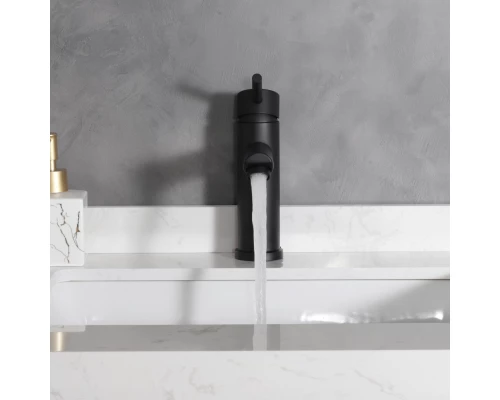 Смеситель для раковины Gid Berlin SS080-BM-K SS080BMK черный матовый