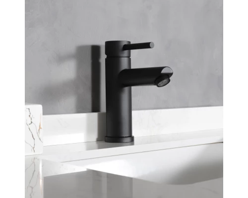 Смеситель для раковины Gid Berlin SS080-BM-K SS080BMK черный матовый