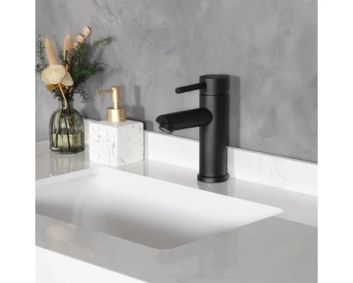 Смеситель для раковины Gid Berlin SS080-BM-K SS080BMK черный матовый