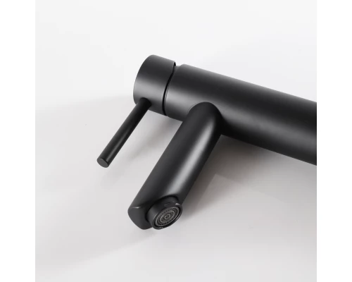 Смеситель для раковины Gid Berlin SS080-BM-K SS080BMK черный матовый