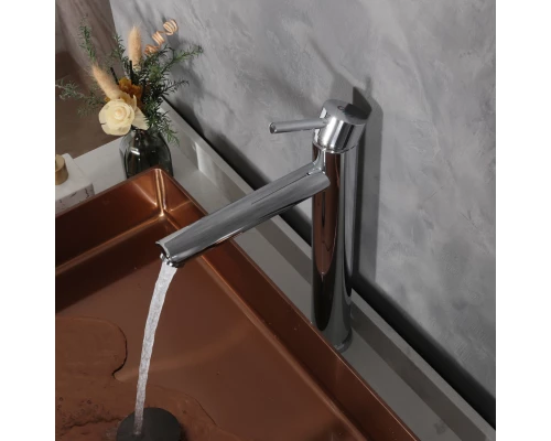 Смеситель высокий для раковины Gid Berlin SS080-CH-D SS080CHD хром