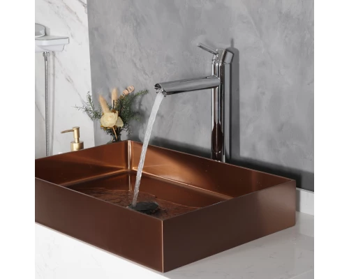 Смеситель высокий для раковины Gid Berlin SS080-CH-D SS080CHD хром