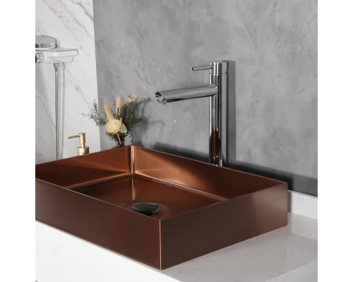 Смеситель высокий для раковины Gid Berlin SS080-CH-D SS080CHD хром