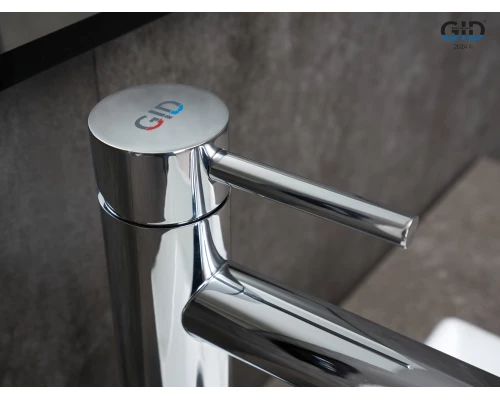 Смеситель высокий для раковины Gid Berlin SS080-CH-D SS080CHD хром