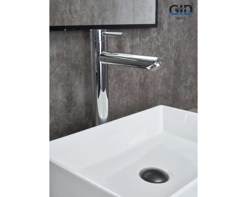 Смеситель высокий для раковины Gid Berlin SS080-CH-D SS080CHD хром