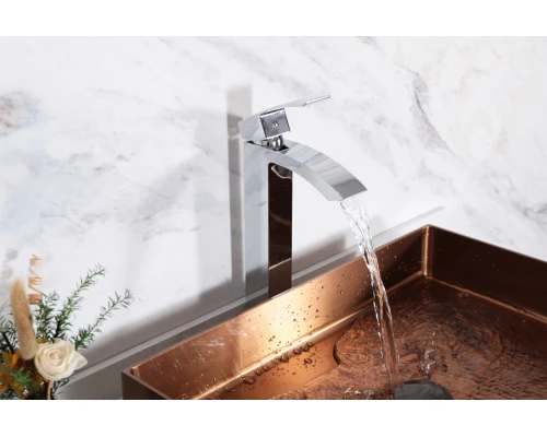 Смеситель высокий для раковины Gid Victoria L120-CH-D L120CHD хром