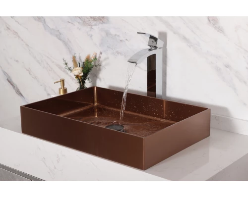 Смеситель высокий для раковины Gid Victoria L120-CH-D L120CHD хром