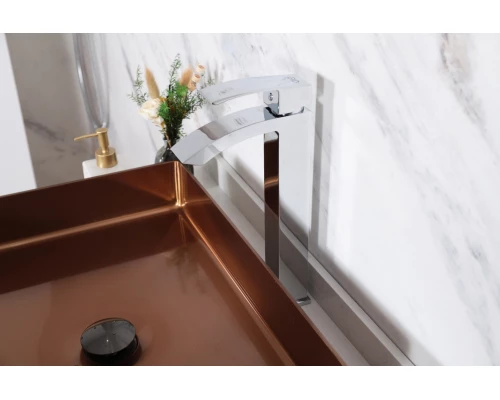 Смеситель высокий для раковины Gid Victoria L120-CH-D L120CHD хром