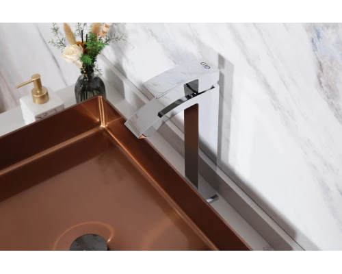 Смеситель высокий для раковины Gid Victoria L120-CH-D L120CHD хром